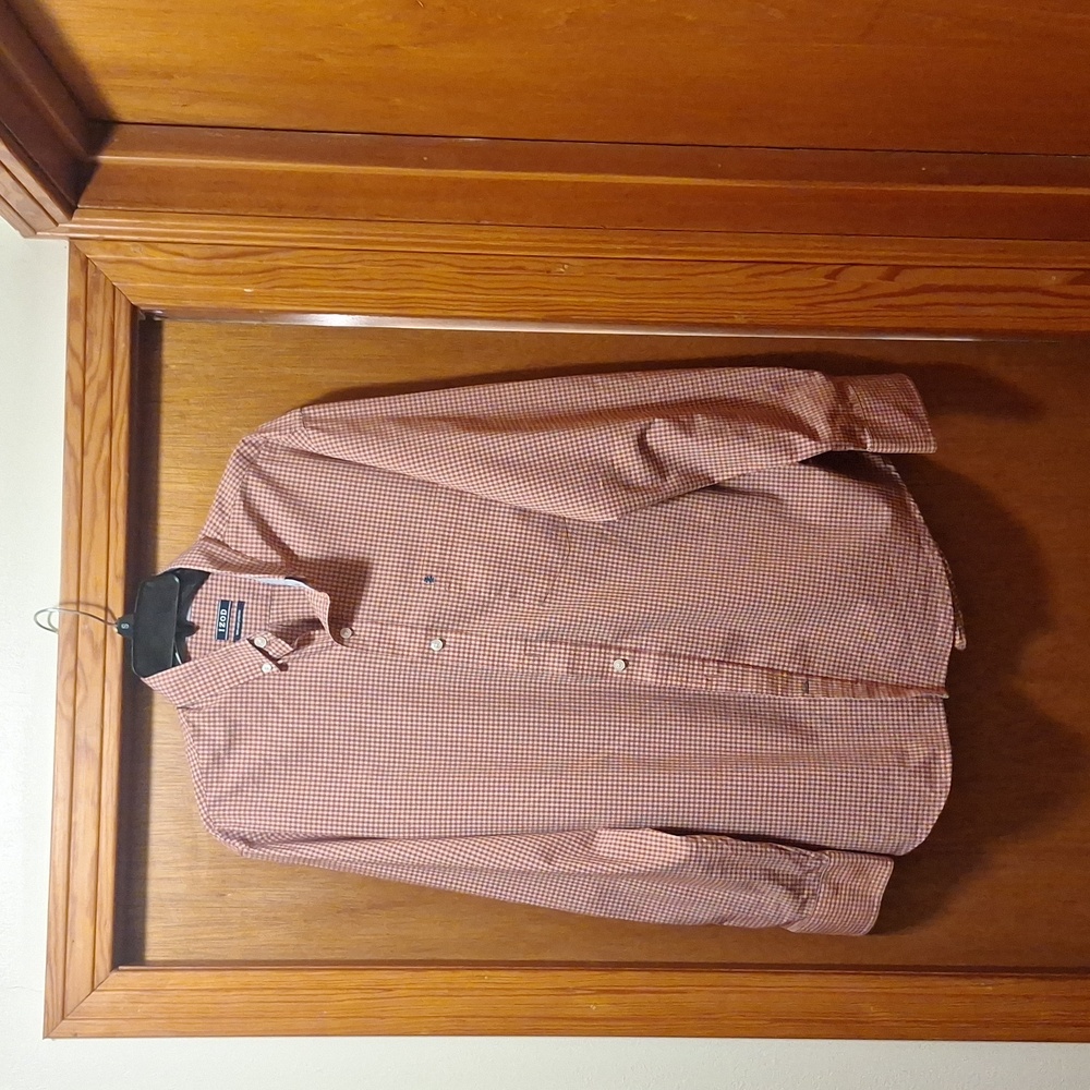 Izod Long Sleeve Button Down Shirt, New Never Worn